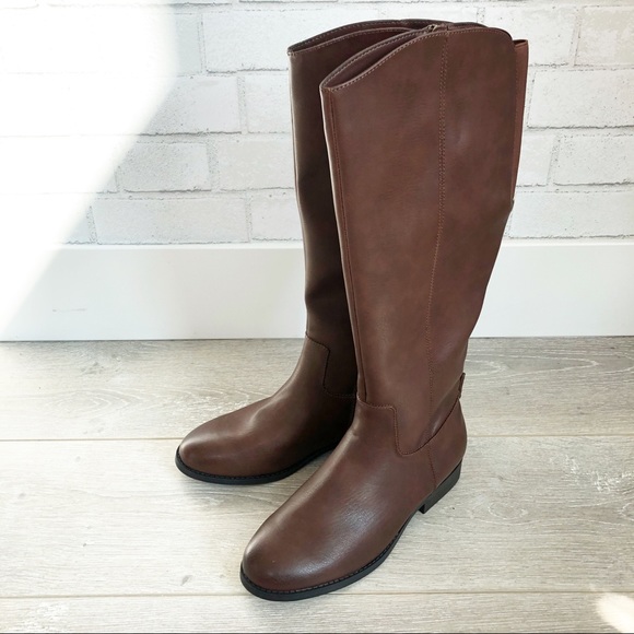Universal Thread Shoes - UNIVERSAL THREAD Knee High Boots Brown
